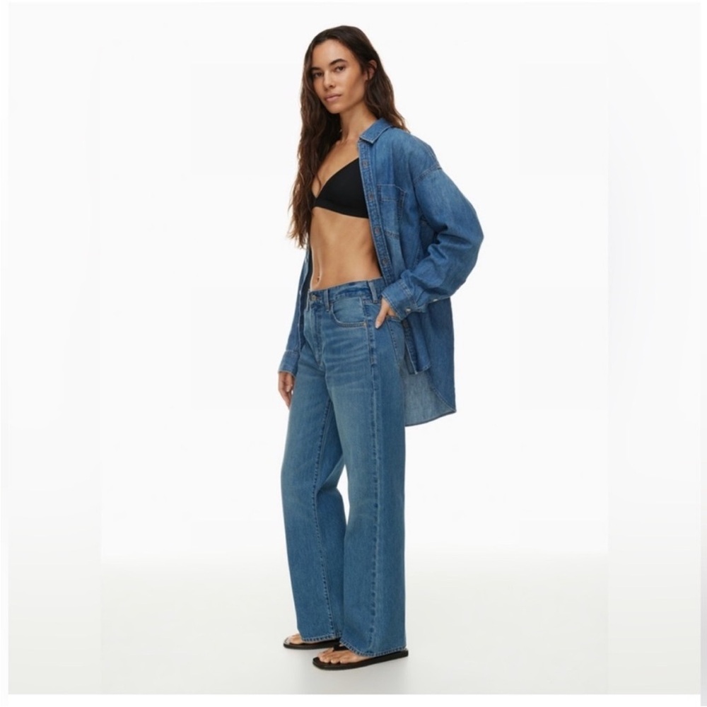 Denim Forum Farrah Wide Leg Jeans